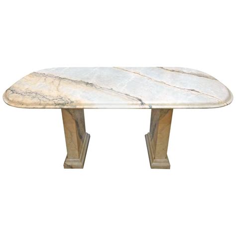 Italian Marble Dining Table at 1stDibs