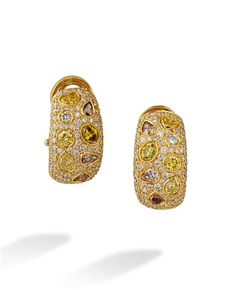 Fancy Color Diamond Earrings – Turgeon Raine