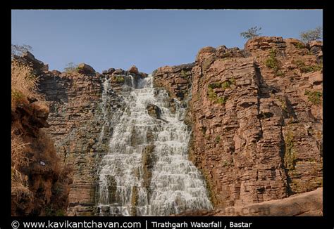 Tirathgarh Waterfall | Front view of cascaded tirathgarh wat… | Kavikant Chavan | Flickr