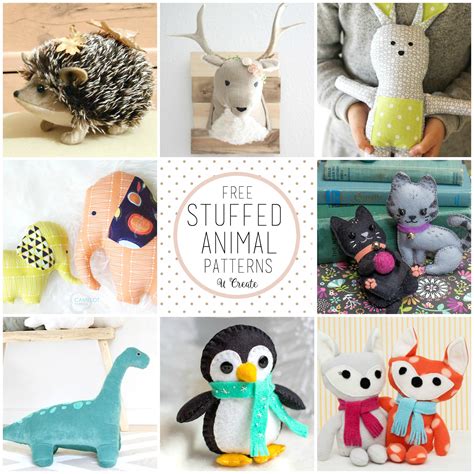 Free Stuffed Animal Patterns - the cutest! - U Create