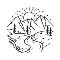 Free 337 Mountain Scene Svg Free SVG PNG EPS DXF File