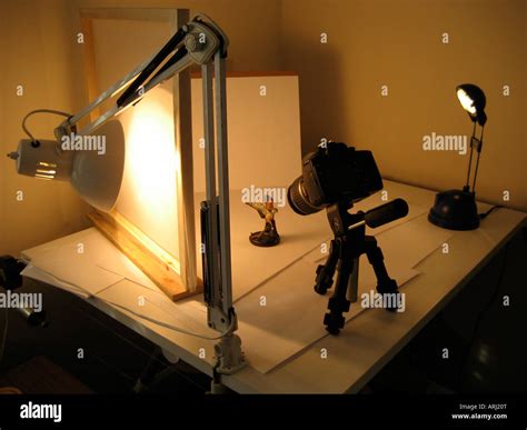 Mini Photographic Home Studio Stock Photo - Alamy