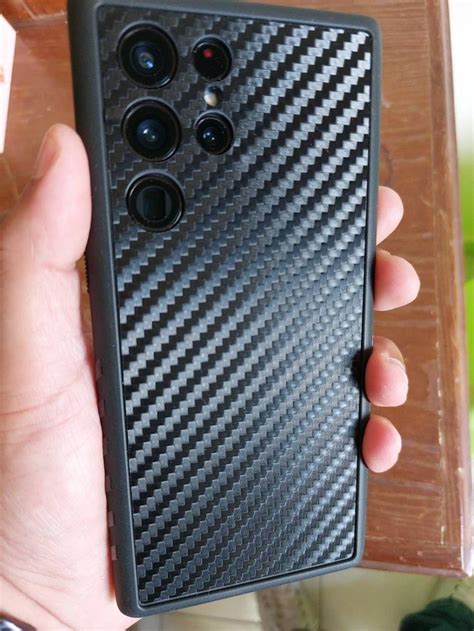 S22 Ultra - dbrand Grip Case y Carbon skin - Samsung Members