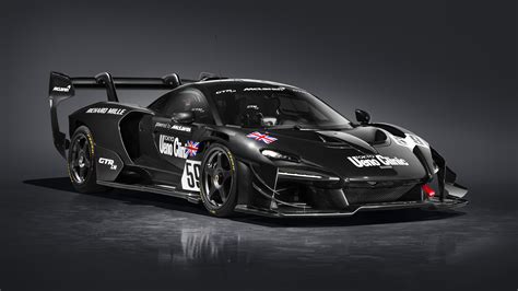 Black McLaren Senna GTR LM Ueno Clinic Car 4K 5K HD Cars Wallpapers | HD Wallpapers | ID #43707