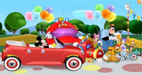 Mickey Mouse Clubhouse Road Rally Adventure Playhouse Disney Clubhouse Rally Raceway Game ...