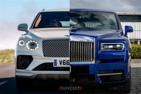 Bentley Bentayga vs Rolls-Royce Cullinan (The most luxurious SUVs) - SUVCult