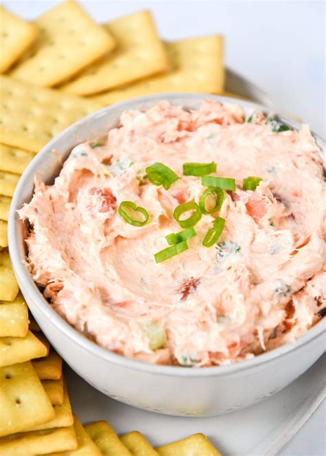 Hot Smoked Salmon Cream Cheese Dip - Project Meal Plan