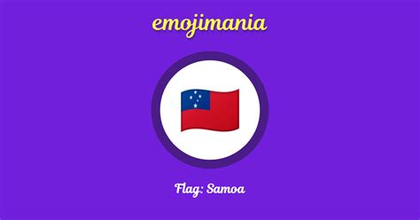 🇼🇸 Flag: Samoa emoji Copy & Paste - Emojimania