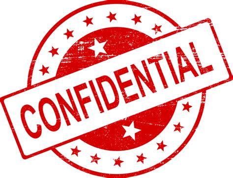 Confidential Png Transparent