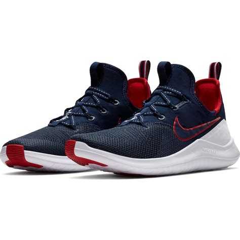 New England Patriots Nike Women's Free TR 8 Shoes – Navy/Red