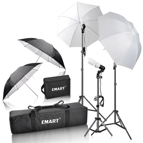 Complete Photo Studio Lighting Kit For Portrait Photography Shooting Video 600W | eBay