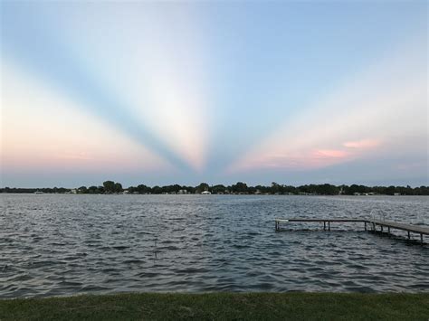 Sunset in the east? Rare anticrepuscular rays make it appear so