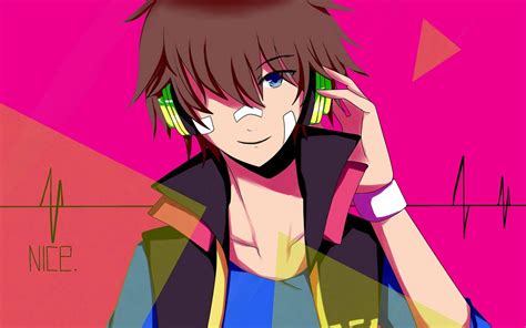 Music Anime Boy With Headphones Wallpapers - Wallpaper Cave