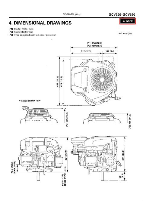 Honda GXV520 GXV530 Vertcal Shaft Engine Repair Manual