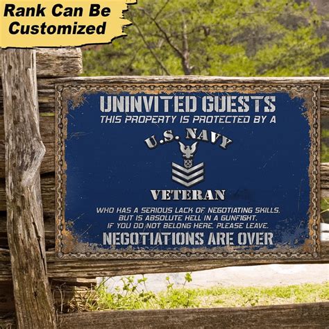 The Versatility of Metal Signs: Display Honor and Respect in Any Space - Proudvet365 Store