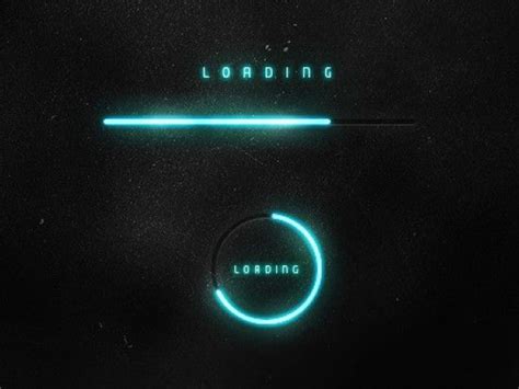 The 75 Inspiring Examples of Beautiful Loading Bar Designs - Futuristic Loading bars by Adis ...