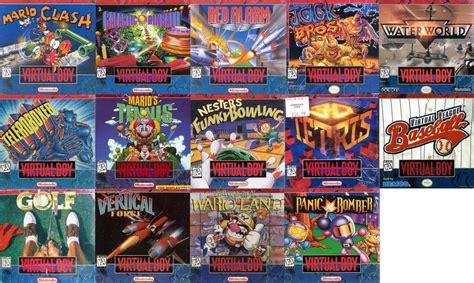 Top 15 Best Selling Virtual Boy Games in the US : gaming