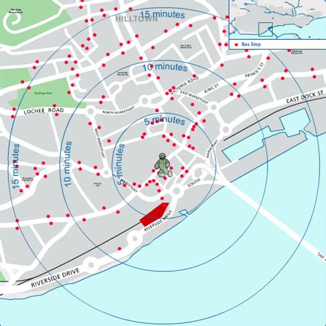 Dundee Map - United Kingdom