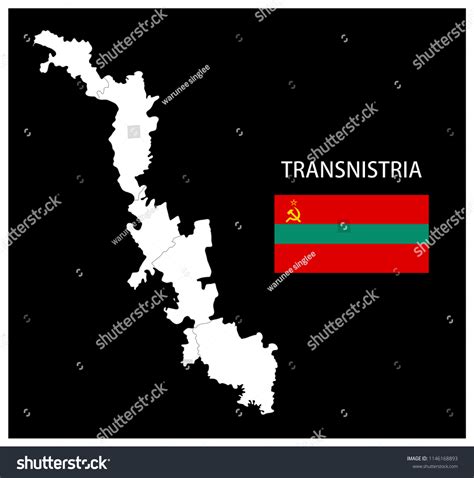 Map National Flag Transnistriamap Transnistria Flag Stock Vector ...