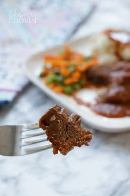 Beef Brisket & Gravy - tender and delicious oven brisket