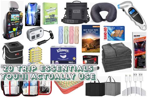 20 Road Trip Essentials You’ll Actually Use - Glamper Life