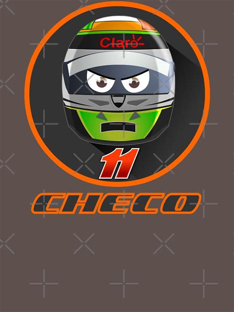 "Checo PEREZ_Helmet 2015 #11" T-shirt for Sale by Cirebox | Redbubble ...