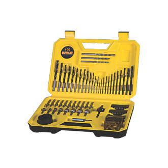 DeWalt Straight Shank Combination Drill Bit Set 100 Pieces