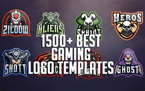 1500+ Best Gaming Logo Templates | Free & Premium