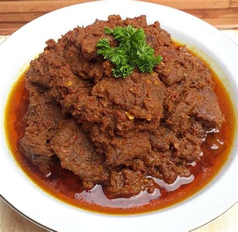 rendang sapi ala padang