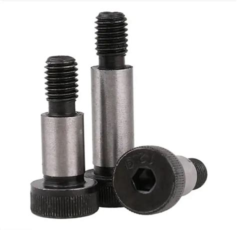 M6 Metric shoulder screws Hexagon shaft shoulder bolts High speed carbon steel fasteners screws ...