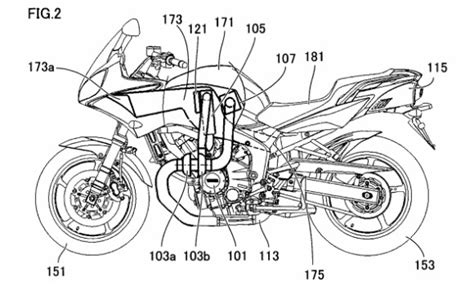 Yamaha\'s diesel motorbike ready; Patent and Images describe how