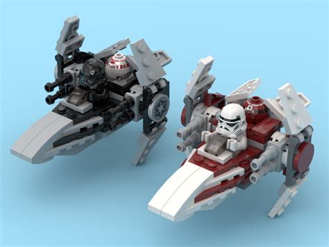 LEGO MOC Microfighter - Imperial V-Wing by bensbrickdesigns | Rebrickable - Build with LEGO