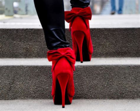 High Heels Platform Red | Fashionate Trends