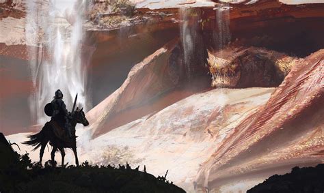 ArtStation - Dragon Hunting, Martin Parker | Concept art inspiration, Fairytale creatures ...