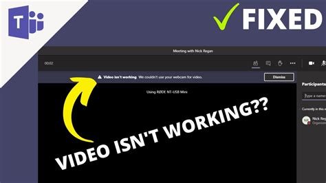 How to Fix Microsoft Teams Camera Not Working - Microsoft Teams Tutorial