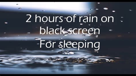 Rain sounds for sleeping - YouTube