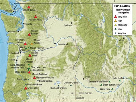 Four volcanoes in Oregon rated 'very high threat' | wfaa.com