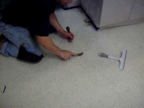 Terrazzo repair - YouTube