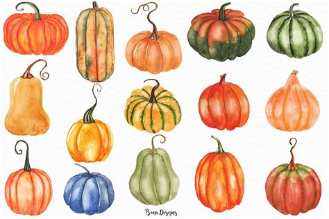 Watercolor Autumn Fall Illustration | Autumn illustration, Pumpkin illustration, Fall drawings