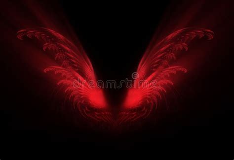 Abstract red wings stock photo. Image of innocence, shape - 58923936