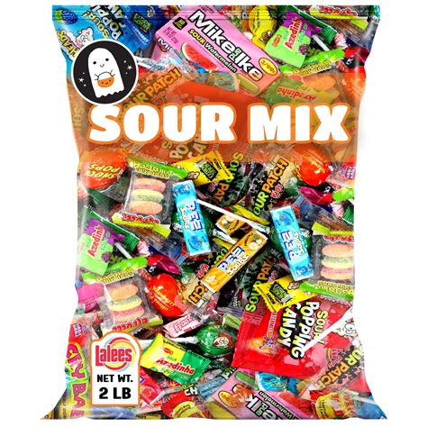 Sour Candy Variety Pack - Bulk Candy - 2 Pounds - Stocking Stuffer - Assorted Christmas Candy ...