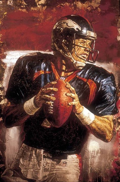 Nfl football art, Denver broncos football, Football art