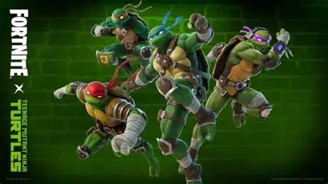 TMNT in Fortnite - 4 Mythics Unleashed and 2 Cool New Skins