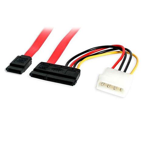 SATA Data and Power Combo Cable - 6in | StarTech.com