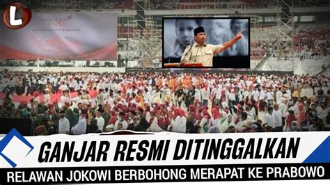 GANJAR GARUK GARUK || RELAWAN GIBRAN-JOKOWI MEMBELOT DUKUNG PRABOWO - YouTube