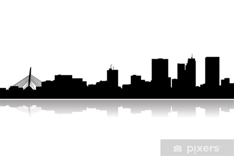 Wall Mural winnipeg city skyline vector - PIXERS.CA