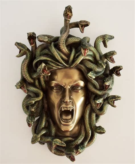 Medusa Mask Snake-haired Gorgon Snake Lady Monster - Etsy