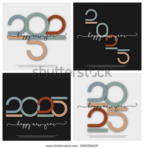 2025 Happy New Year Best Wishes Stock Vector (Royalty Free) 2404286639 ...