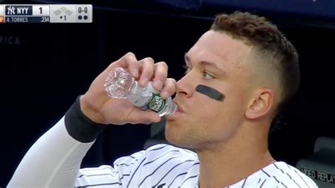 America loses it over Yankees star Aaron Judge’s tiny bottle