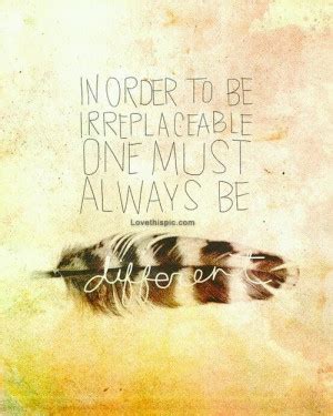 You Are Irreplaceable Quotes. QuotesGram